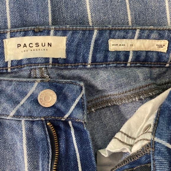 PacSun Striped Mom Jeans - Picture 12 of 16